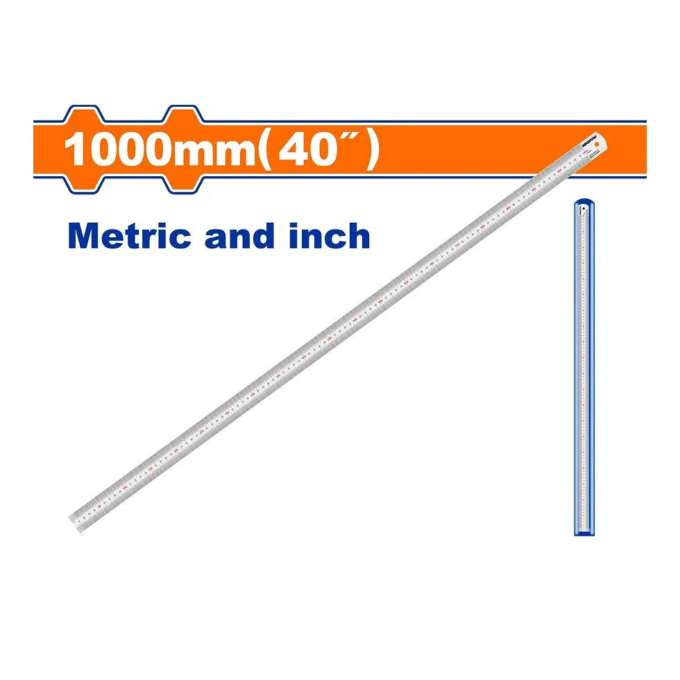 WADFOW Ruler 40" 1000MM Stainless Steel WSR3330