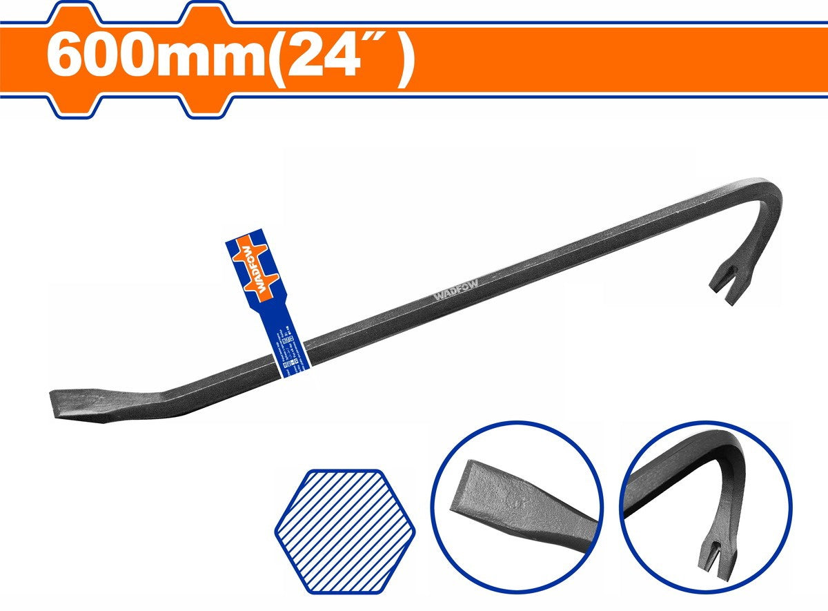 WADFOW Claw Bar Wrecking 5/8" X 24" WQB1360