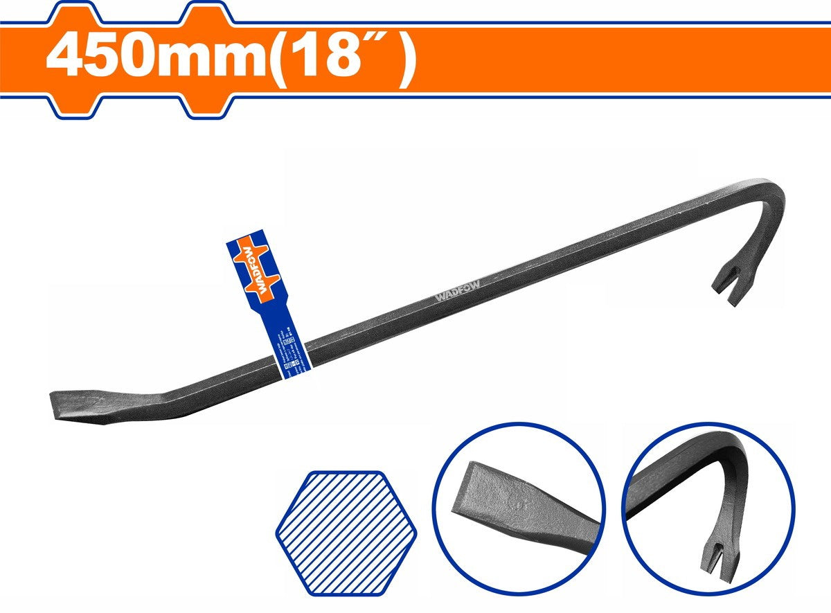 WADFOW Claw Bar Wrecking 5/8" X 18" WQB1345