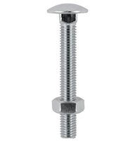 Bolt & Nut 1/2" X 5" Cuphead F.t