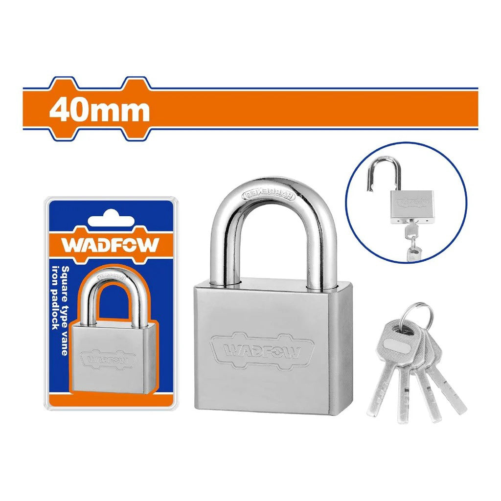 WADFOW Padlock 40MM Iron WPDS440 Short Shackle