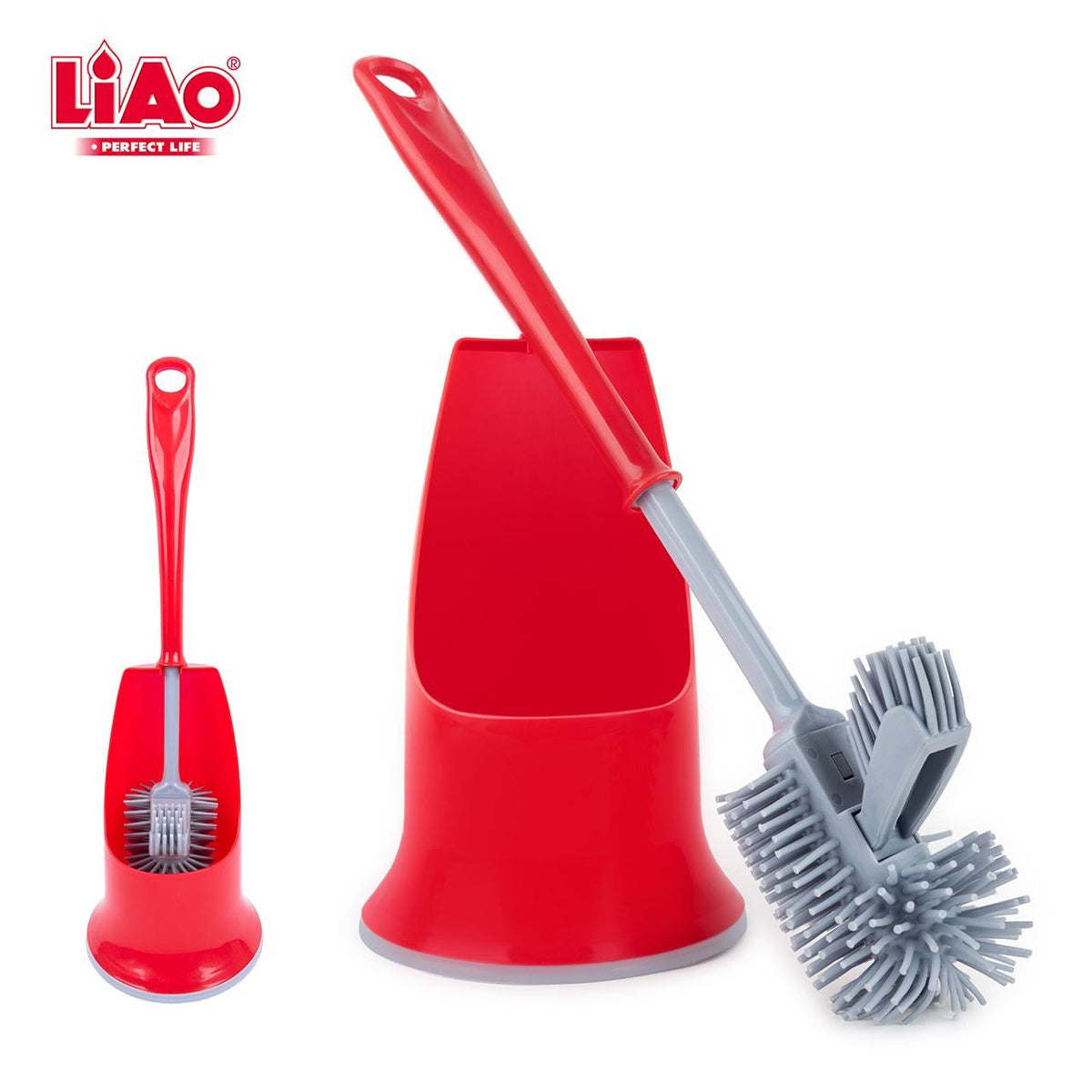 LIAO Toilet Brush & Caddy Set D130089