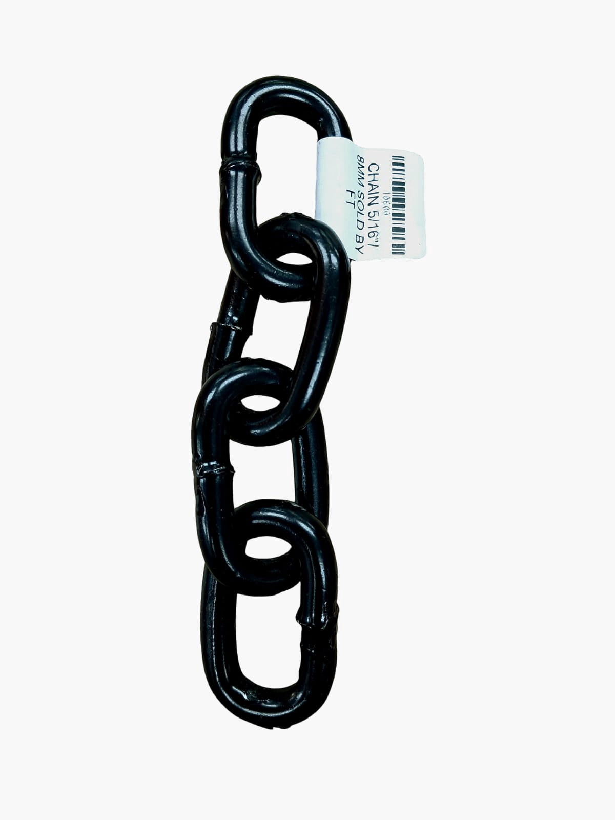 Chain 5/16"/ 8MM Black Color Sold by Ft