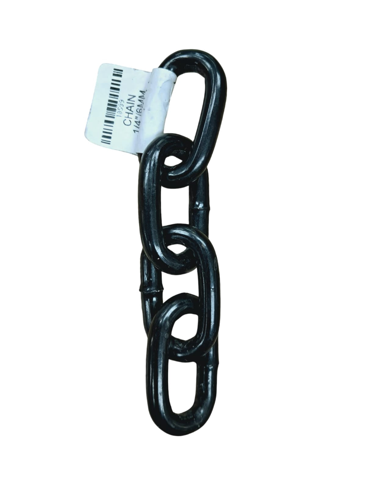 Chain 1/4"/6MM Black Color Sold by Ft