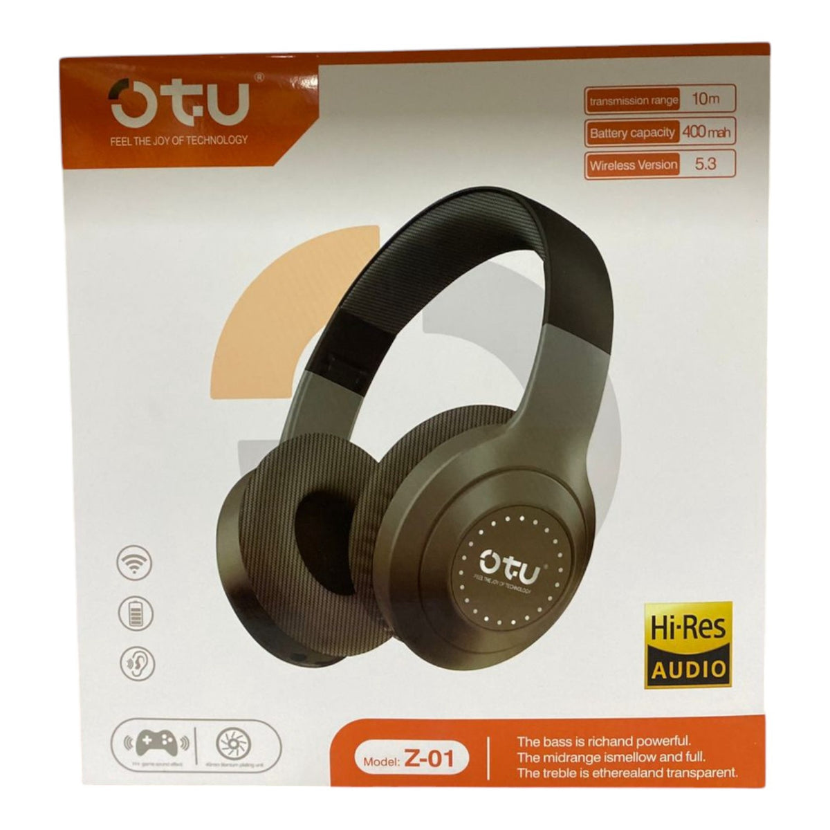 OTU Headphones Z-01 Headset Bluetooth