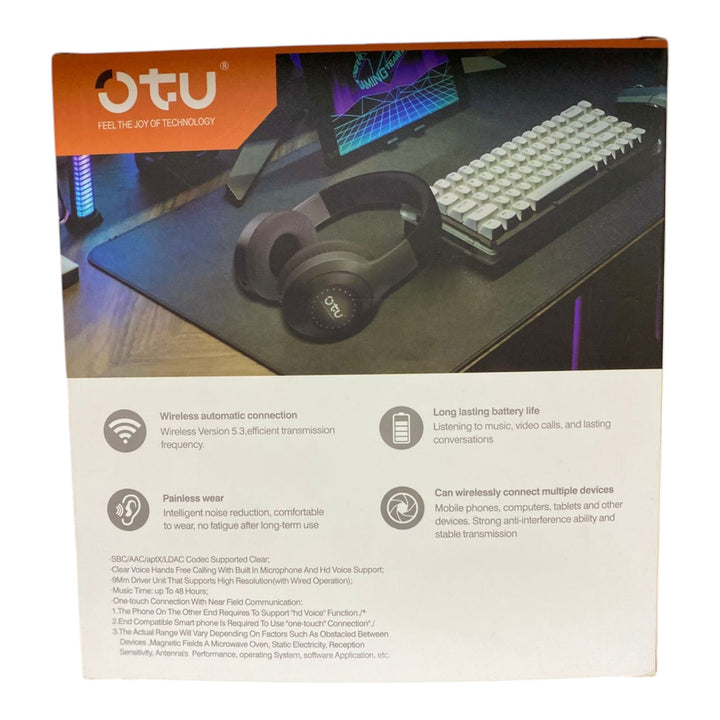 OTU Headphones Z-01 Headset Bluetooth