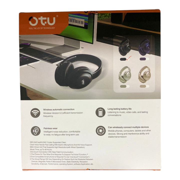 OTU Headphones Z-02 Headset Bluetooth