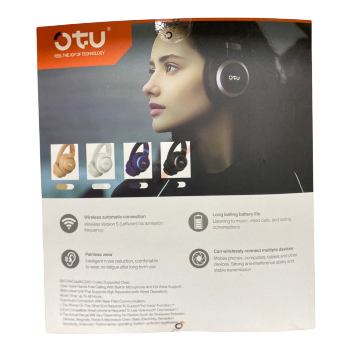 OTU Headphones Z-03 Headset Bluetooth
