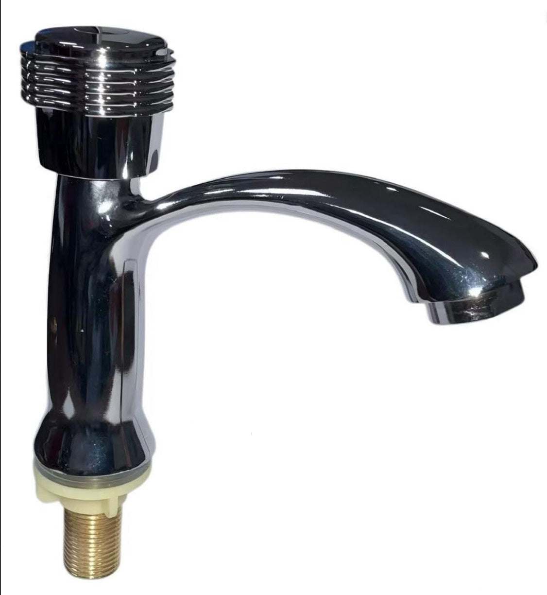 Pillar Tap 1/2" High Rise Chrome Knob WY-4489-Y47