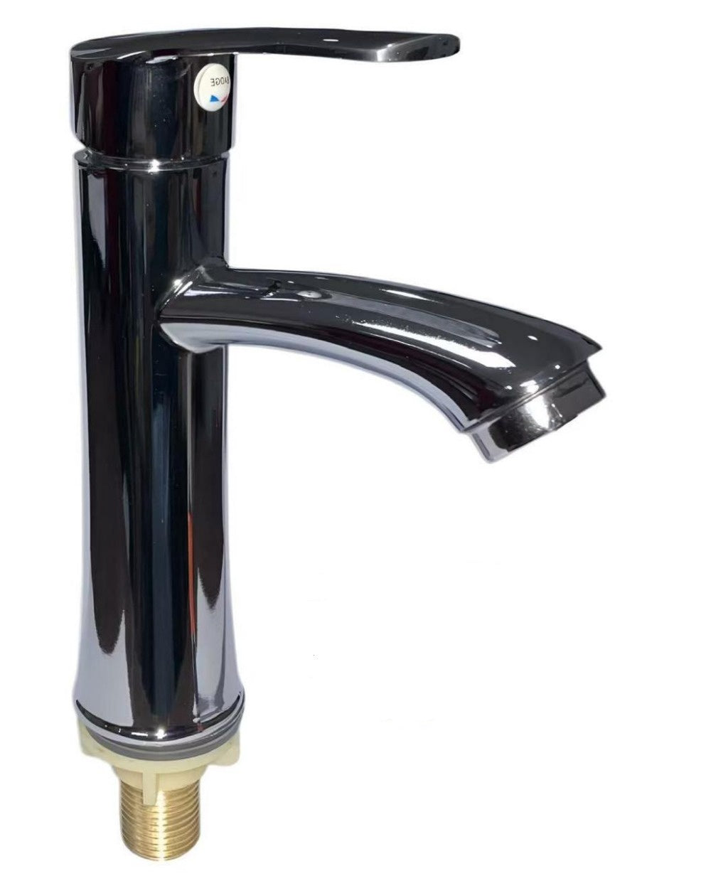 Pillar Tap 1/2" High Rise Chrome Lever Badge WY-4486-Y47