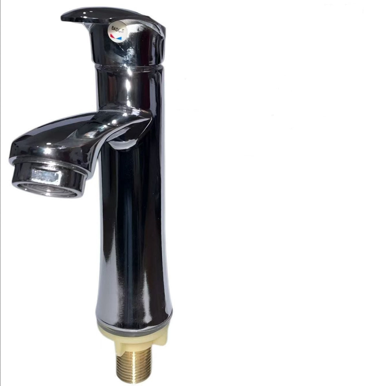 Pillar Tap 1/2" High Rise Chrome Lever Badge WY-4488-Y47