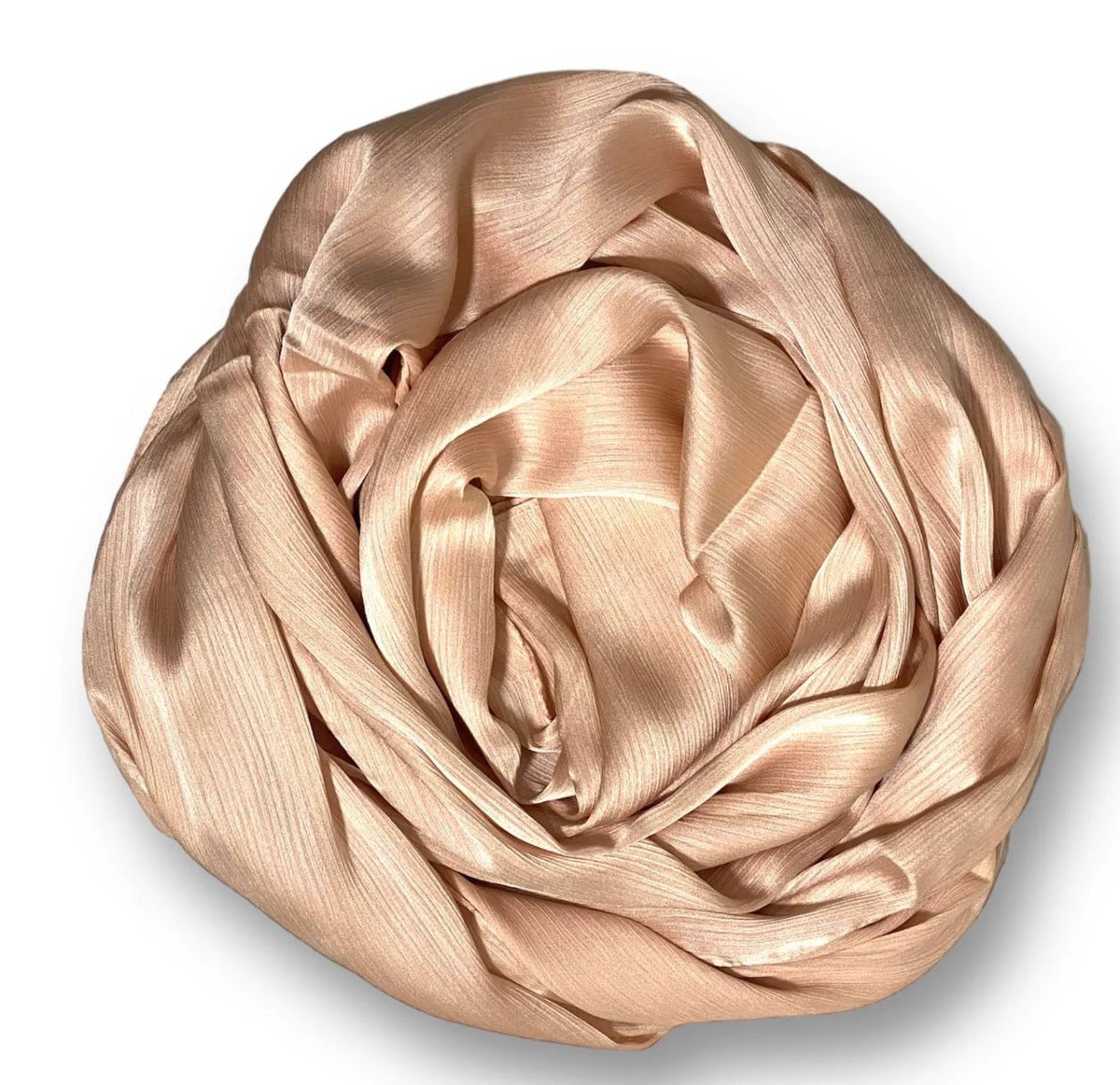 Hijab Scarf Satin Ribbed Assorted Colors
