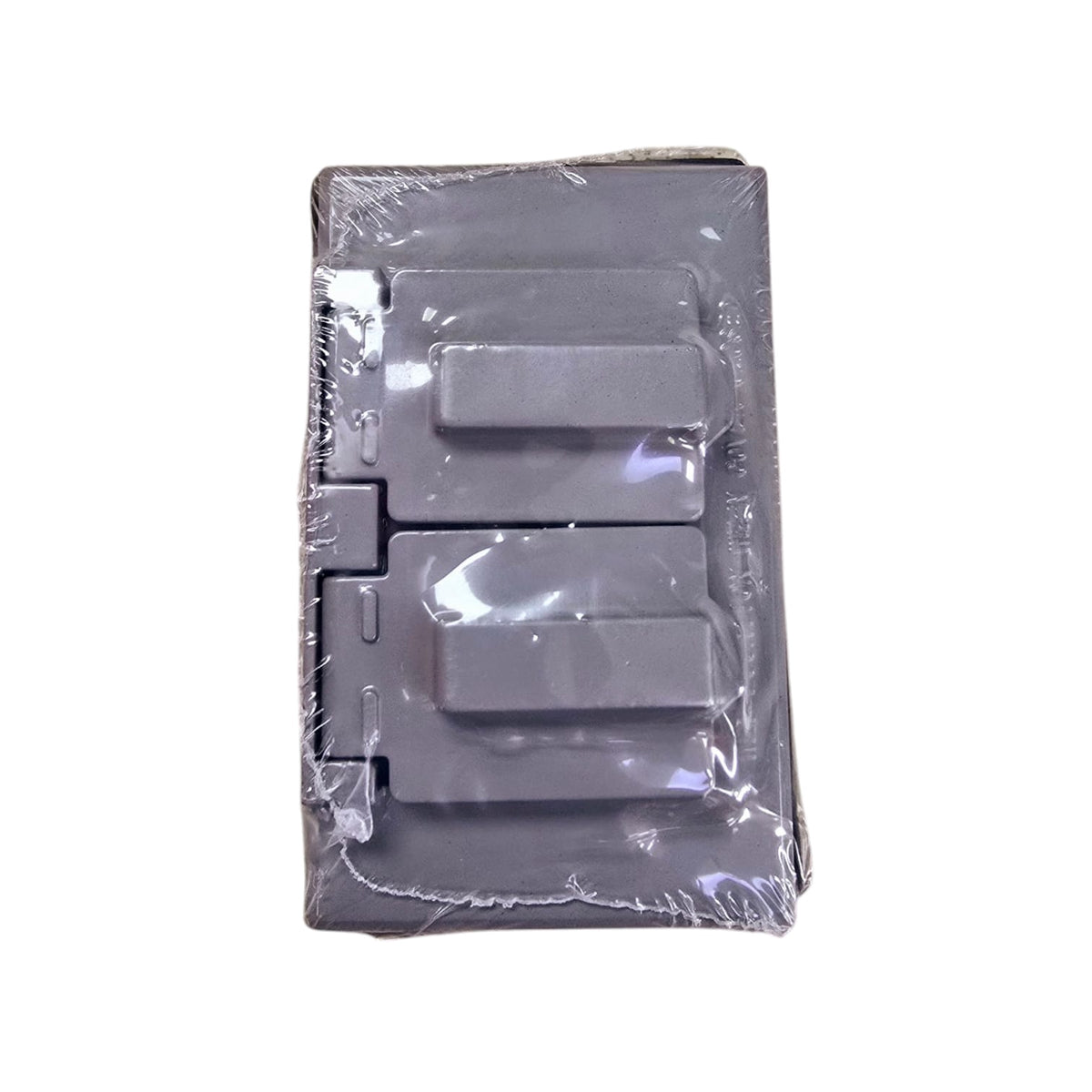 KEV Weatherproof Gfci Cover Grey Duplex