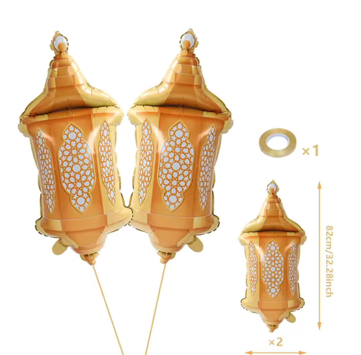 Ramadan / Eid Decor Balloon Foil 3PC