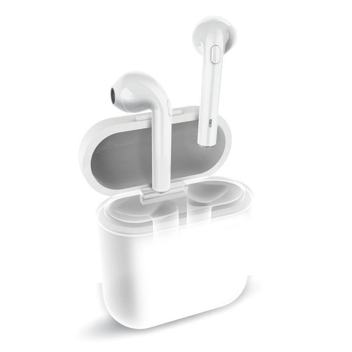 SHARPER IMAGE Earpiece Bluetooth STBT303WH True Wirless Earbuds with Charging Case