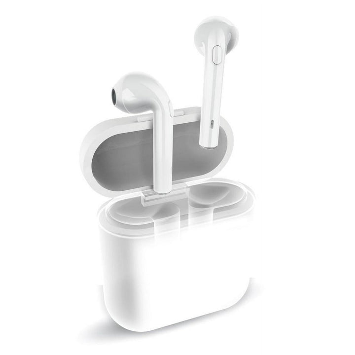 SHARPER IMAGE Earpiece Bluetooth STBT303WH True Wirless Earbuds with Charging Case