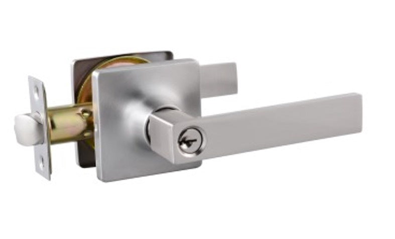 DURA Lock Entry Square Lever Sn #6371ET-SN