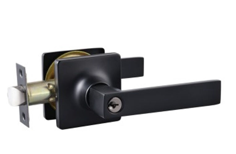 DURA Lock Entry Square Lever Mb #6371ET-MB