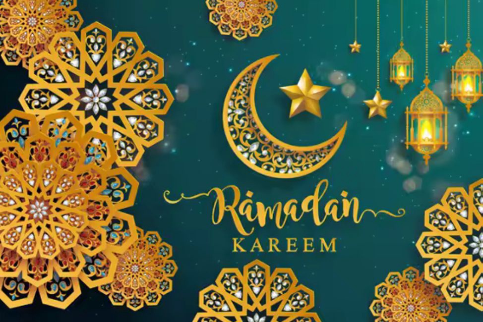 Eid / Ramadan Backdrop Reusable Assorted 59 X 39 Inches