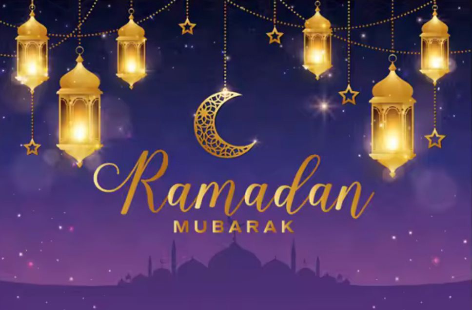 Eid /Ramadan Banner Purple