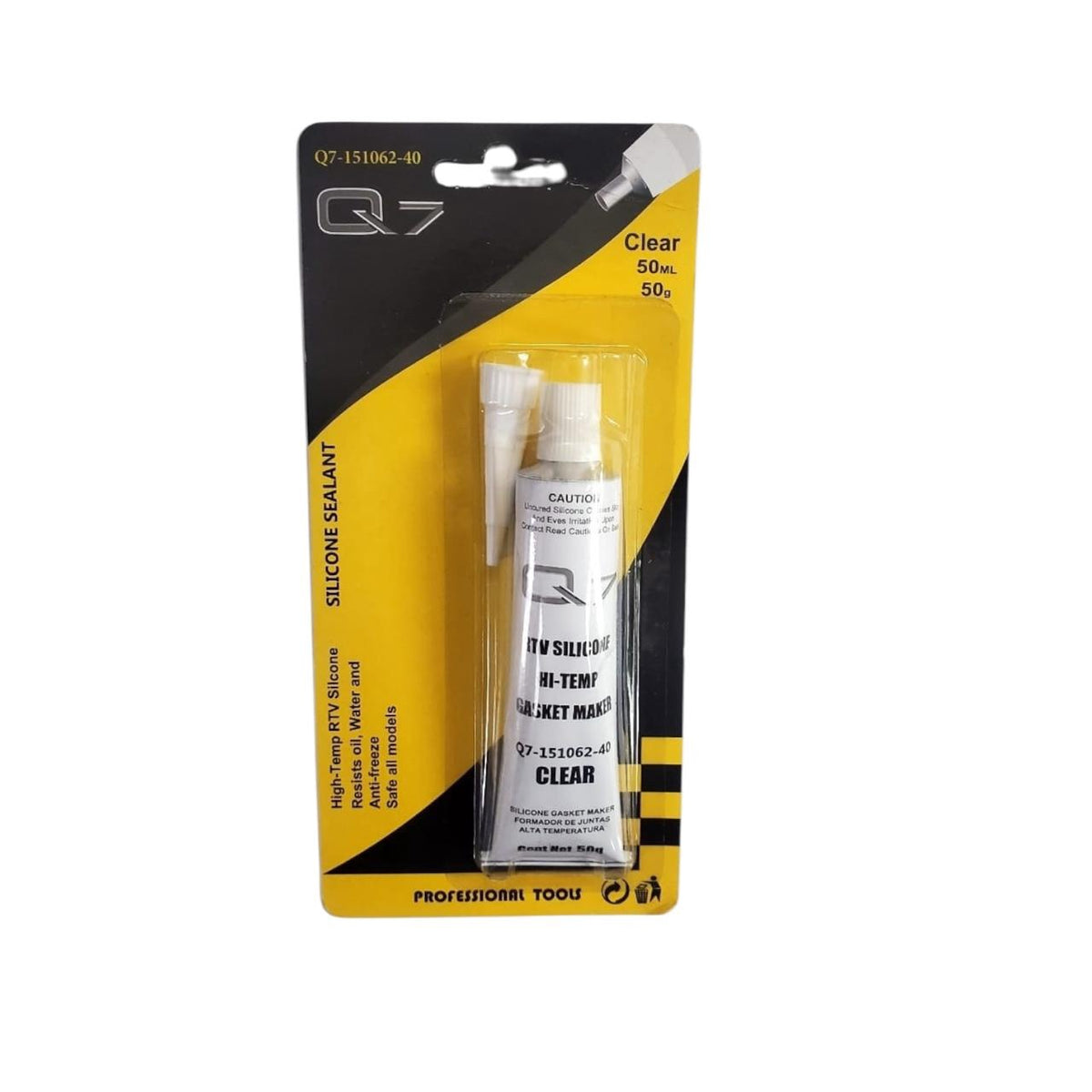 Q7 Silicone Clear 50G Rtv Hi Temp