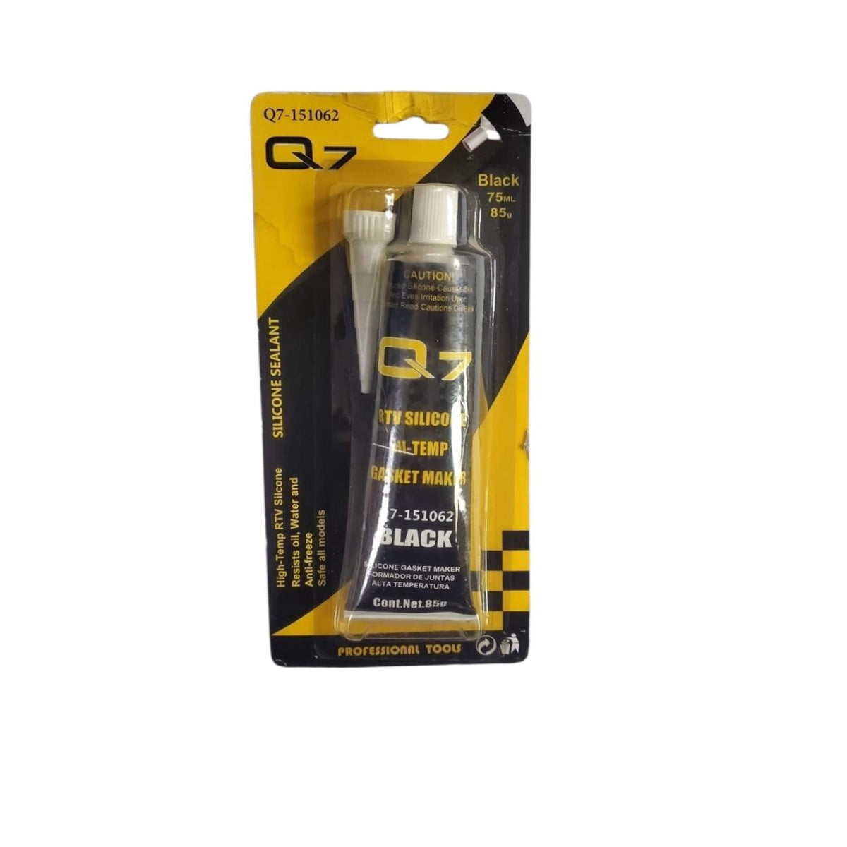 Q7 Silicone Black 85G Rtv Hi Temp