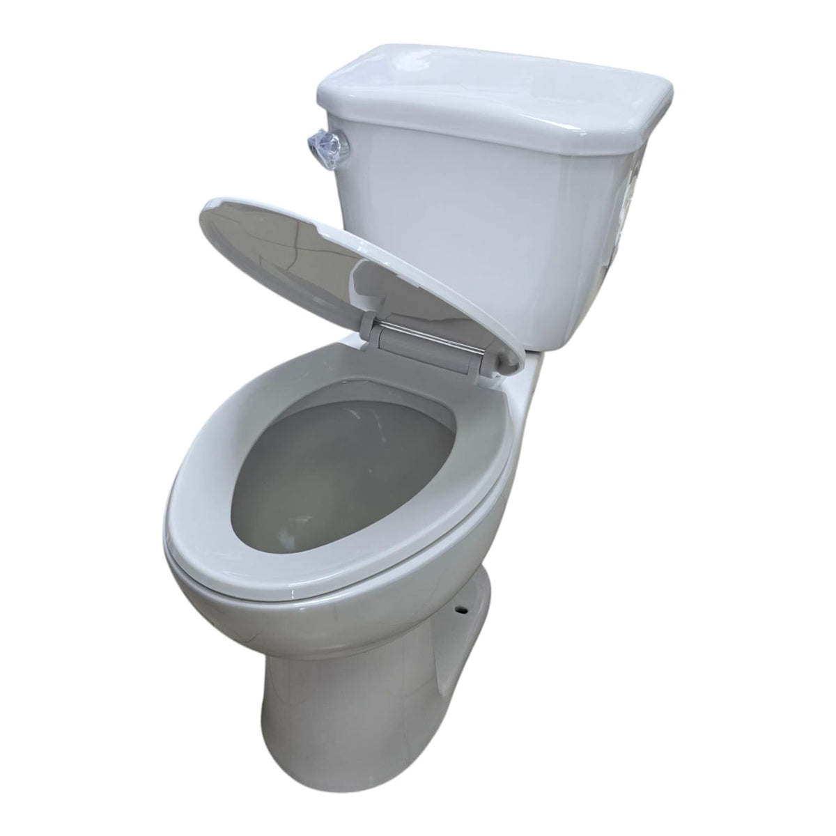 BISMAN Toilet Set S Trap Closed Coupled White Elongated Lever Flush AS1006A