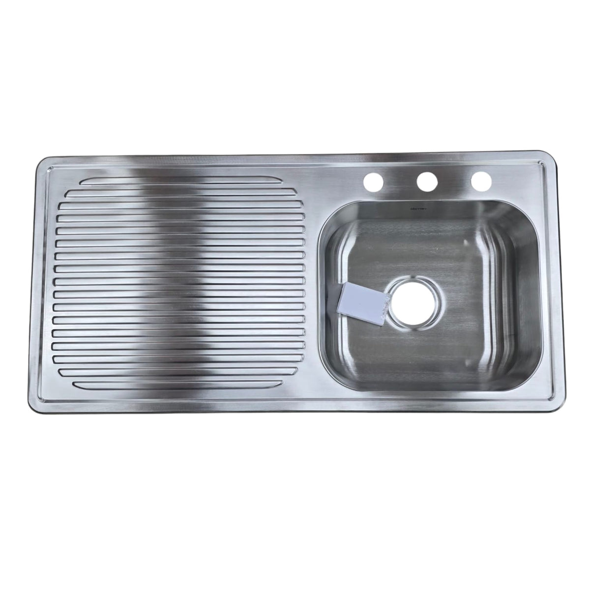 BISMAN Sink S/BOWL S/DRAIN 1000X500X6" BM10050L
