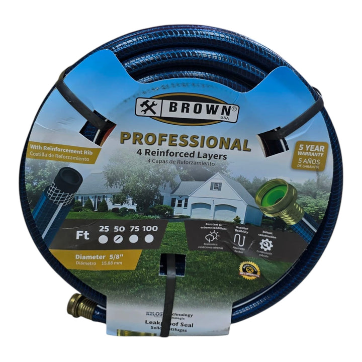 BROWN USA Hose 5/8" X 25'
