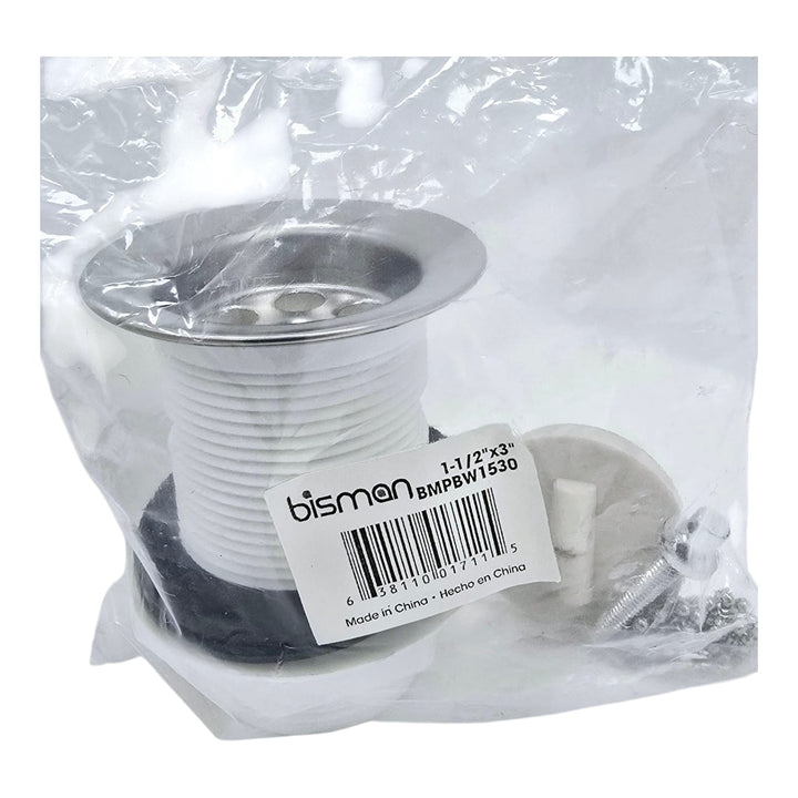 BISMAN Sink Waste PVC 1 1/2"