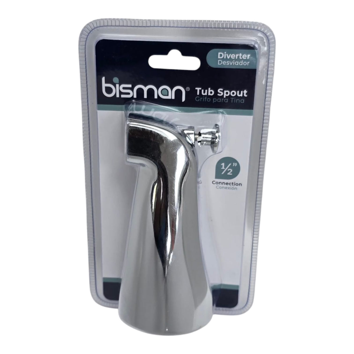 BISMAN Tub Spout with Diverter Chrome BMSP02D