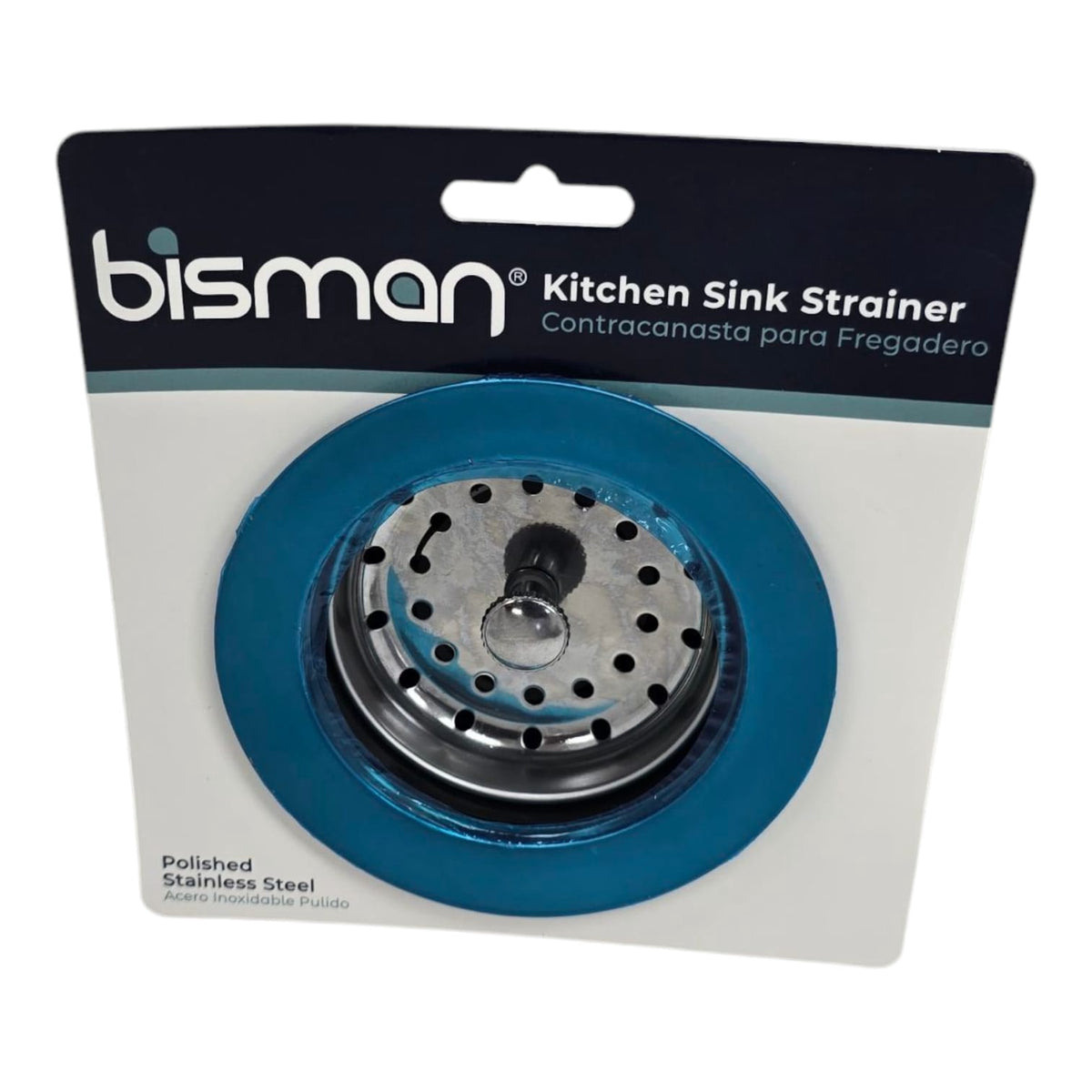 BISMAN Sink Waste Kitchen 1 1/2" X 3 1/2" PVC with Strainer BMSD0300