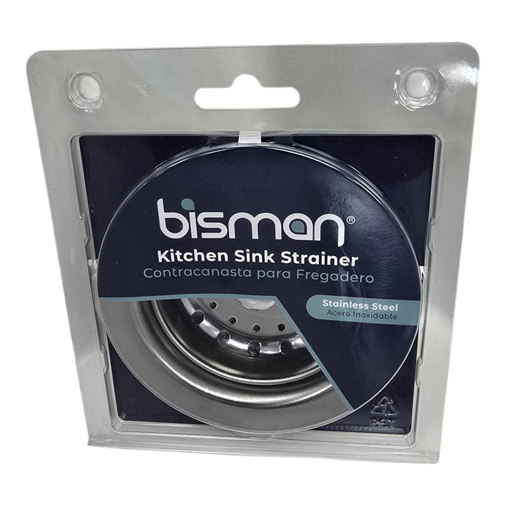 BISMAN Sink Waste Kitchen 1 1/2" X 3 1/2" PVC