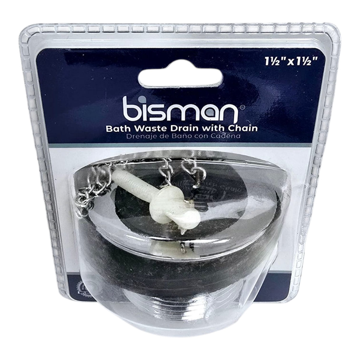 BISMAN Bath Waste 1 1/2" X 1 1/2" BMBW1515