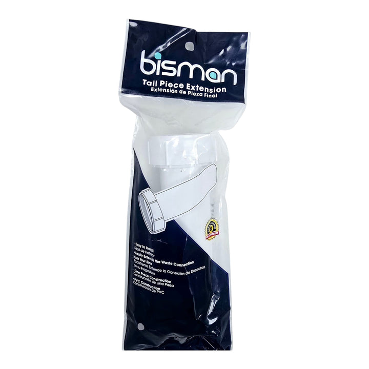BISMAN PVC Tail Piece Extension 1 1/2"