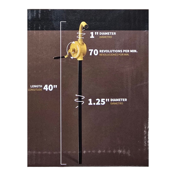 BROWN USA Drum Pump Rotary ROP3000