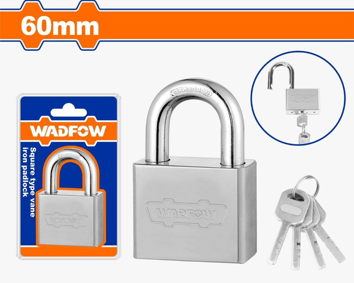 WADFOW Padlock 60MM Iron WPDS460 Short Shackle