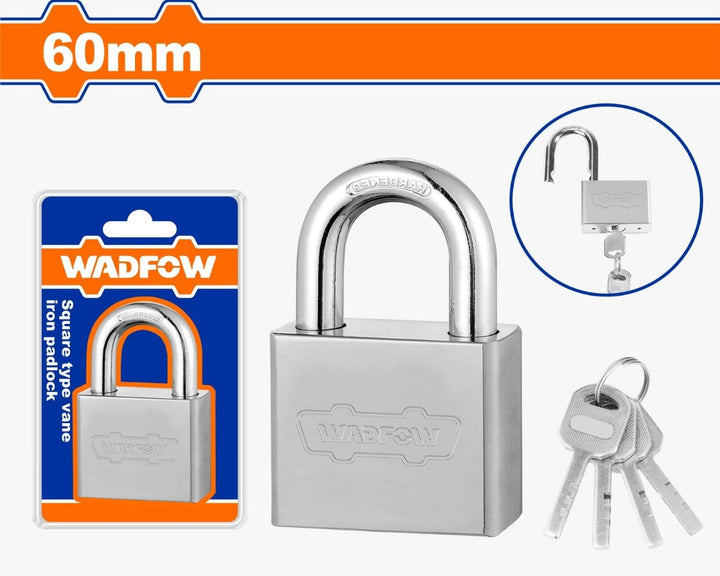 WADFOW Padlock 60MM Iron WPDS460 Short Shackle
