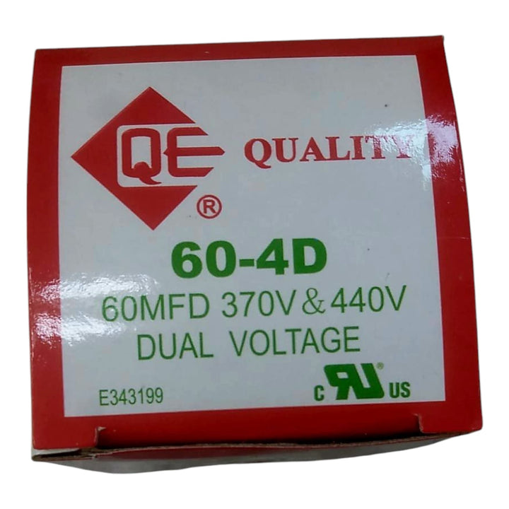 Capacitor 60-4D 60MFD Qe Quality Dual Voltage 370-440V Qrc Series