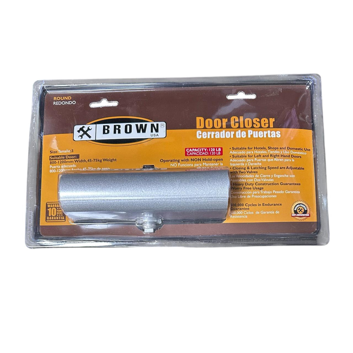 BROWN USA Door Closers Round #BRDC002