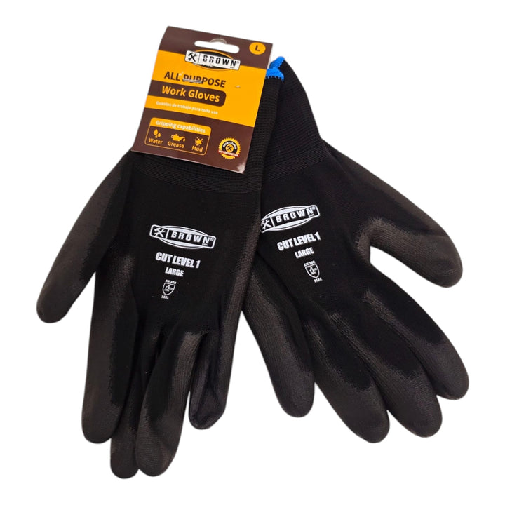 BROWN USA Gloves Allpurpose Non Slip