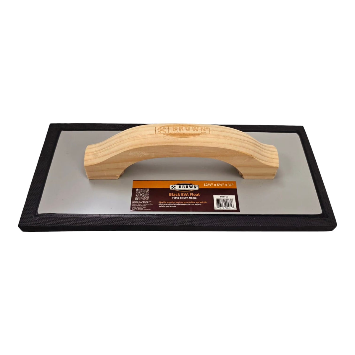 BROWN USA Tile Grouter Float BREF03 12 1/2" X 5 1/2" X 1/2"”
