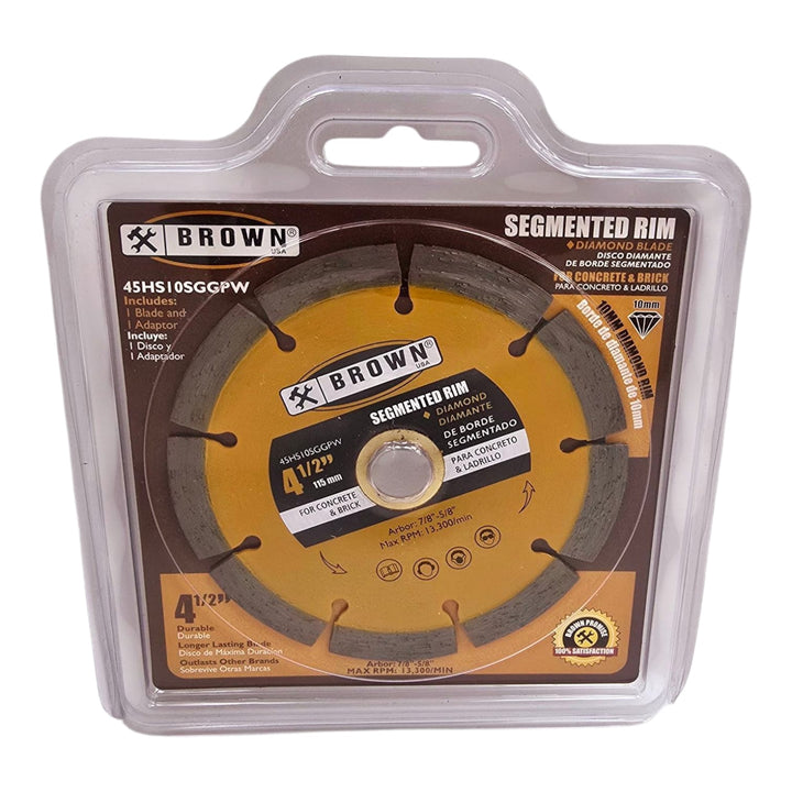 BROWN USA Disc 4 1/2" Diamond