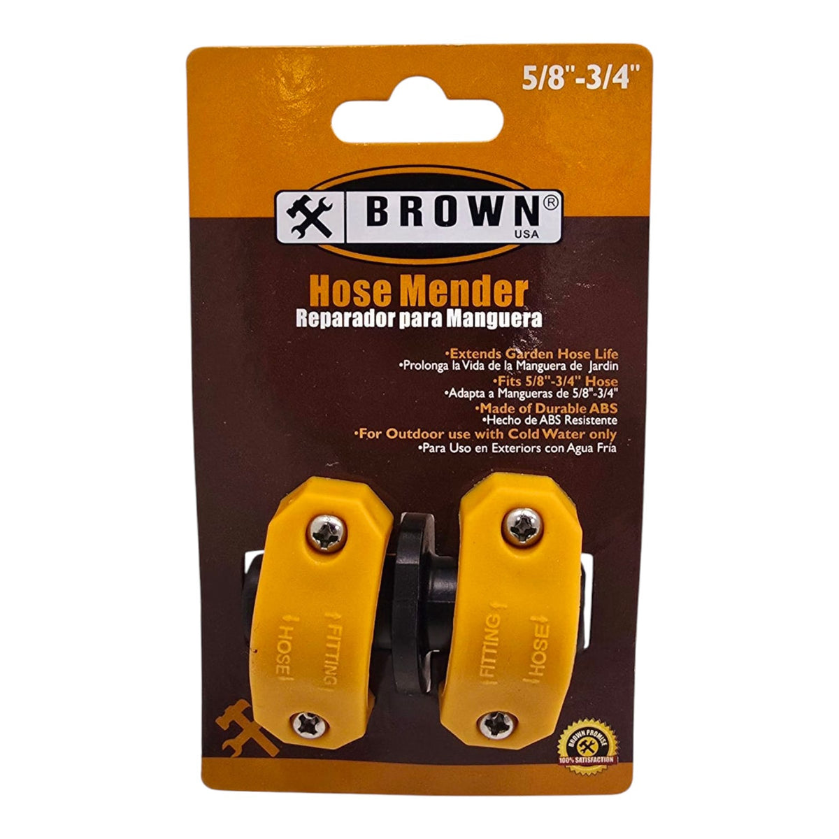 BROWN USA Hose Mender 5/8"-3/4" BRHC018