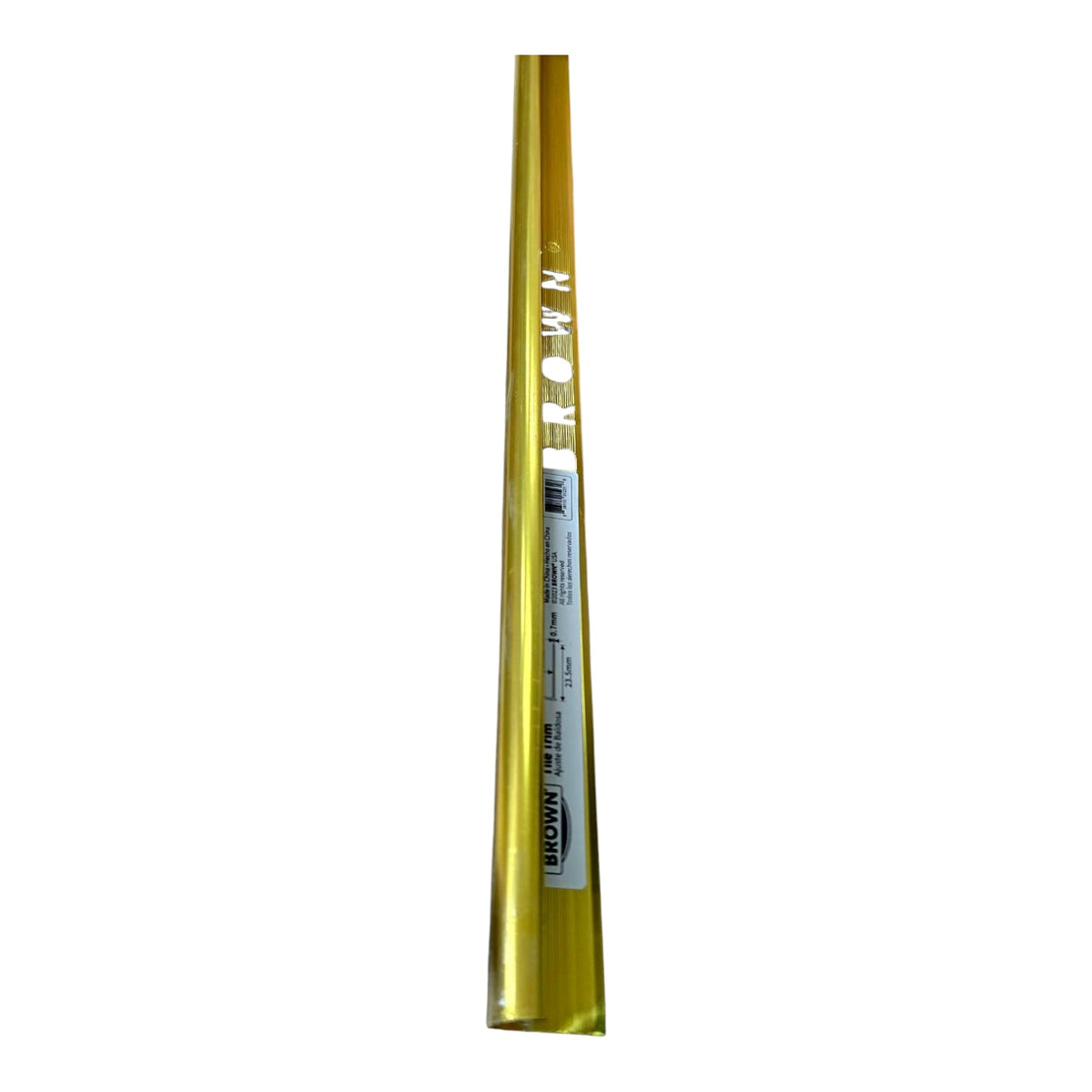 BROWN USA Tile Trim Metal Gold 9MM X 2.6M BRTTA09G