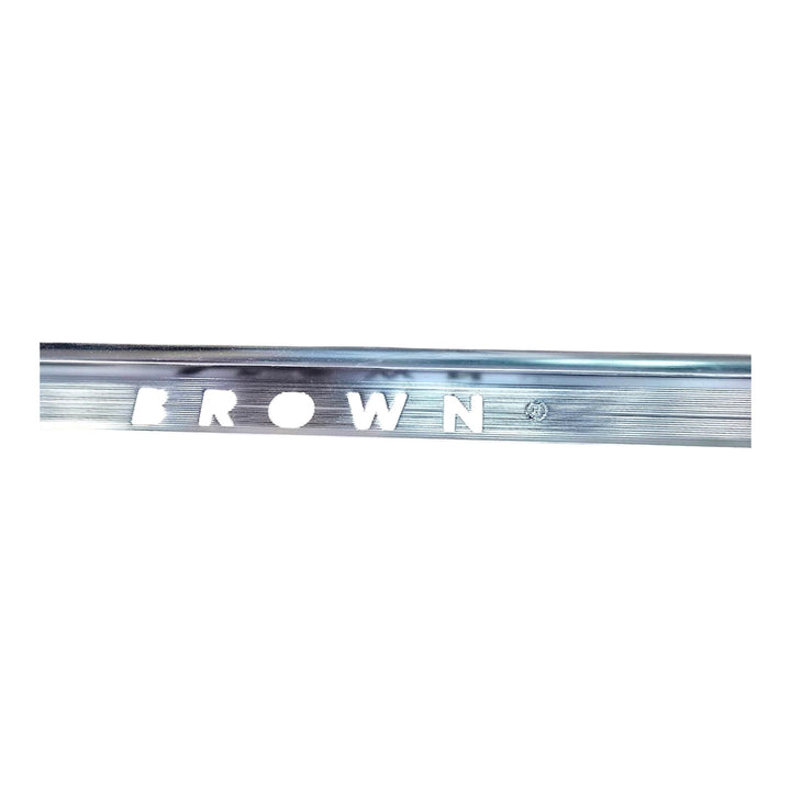 BROWN USA Tile Trim Metal Chrome Curve Edge 9MM X 2.6M BRTTA09C