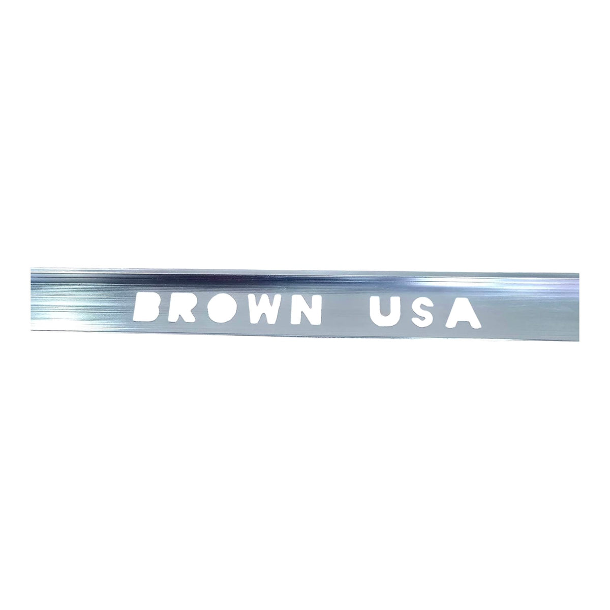 BROWN USA Tile Trim Metal Chrome Straight Edging 10MM X 2.6M BRSTA10C