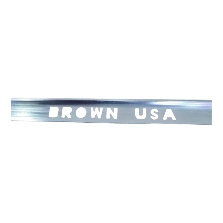 BROWN USA Tile Trim Metal Chrome Straight Edging 10MM X 2.6M BRSTA10C