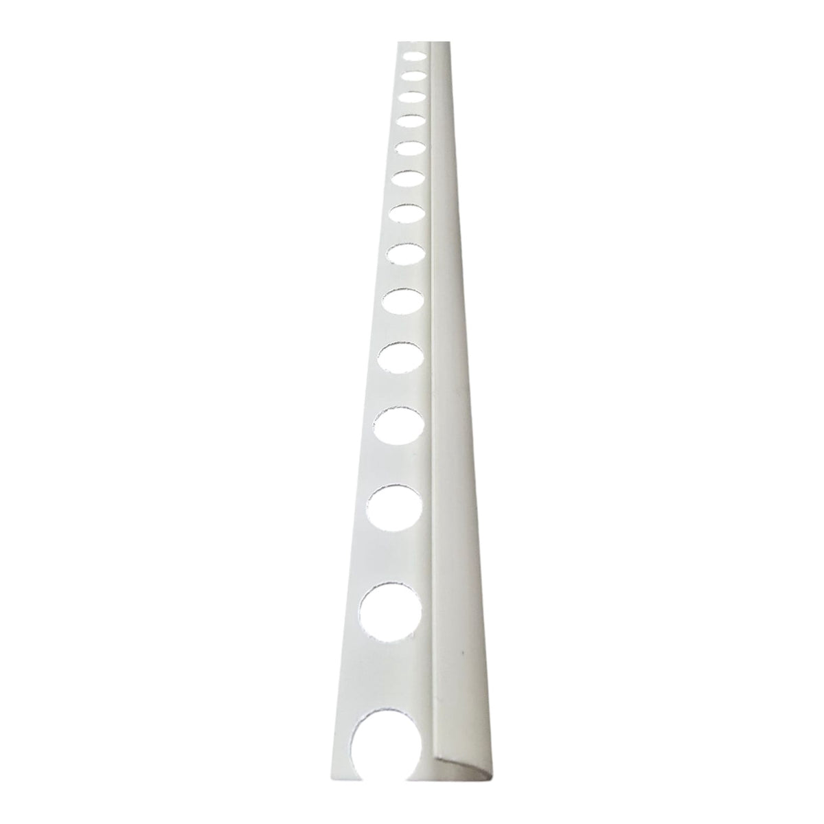 BROWN USA Tile Trim Plastic Bone 8MM X 2.5M BRTT08B