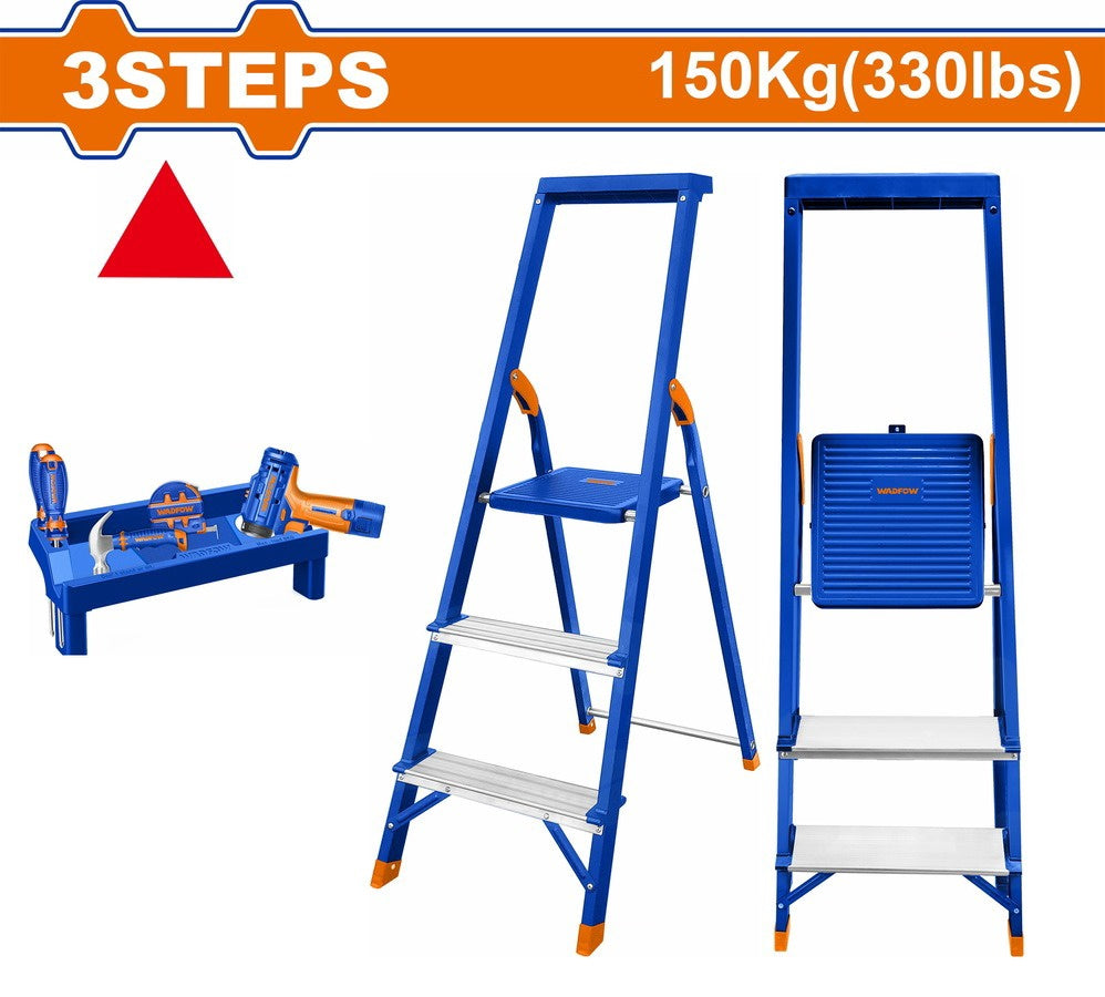 WADFOW Ladder Aluminum 3 Steps WLD1H03